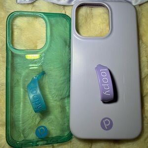 Loopy. iPhone 13 Pro cases. Bundle. Used. In good condition.